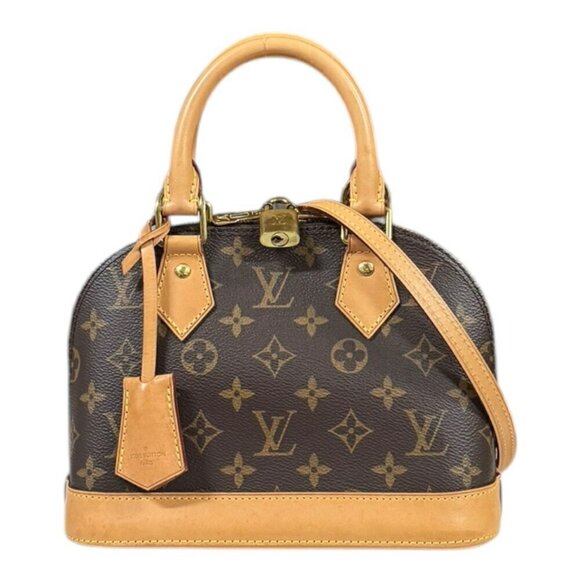 LOUIS VUITTON Brown Monogram Alma Shoulder Bag - Picture 1 of 11